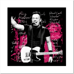 Springsteen's Hometown Glory Revival Posters and Art